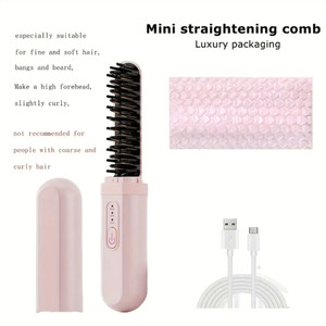 휴대용 무선 빗 고데기