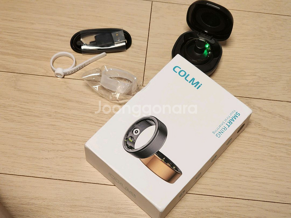 colmi r09 스마트링 10호 블랙--0