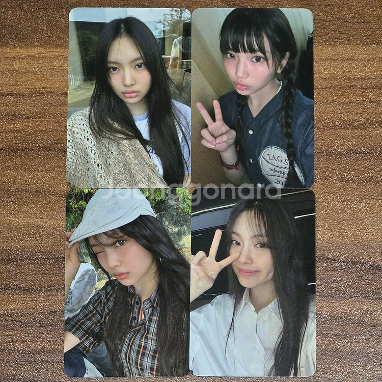 뉴진스 혜인 하우스윗 팝업 포토카드 포카 HYEIN--0