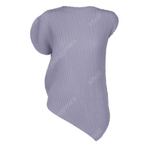 이세이미야케 리프 플리츠 탑,아사가오퍼플