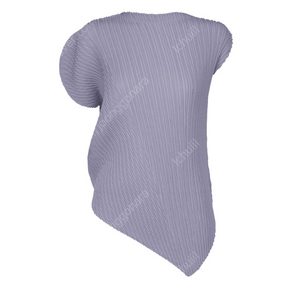 이세이미야케 리프 플리츠 탑,아사가오퍼플