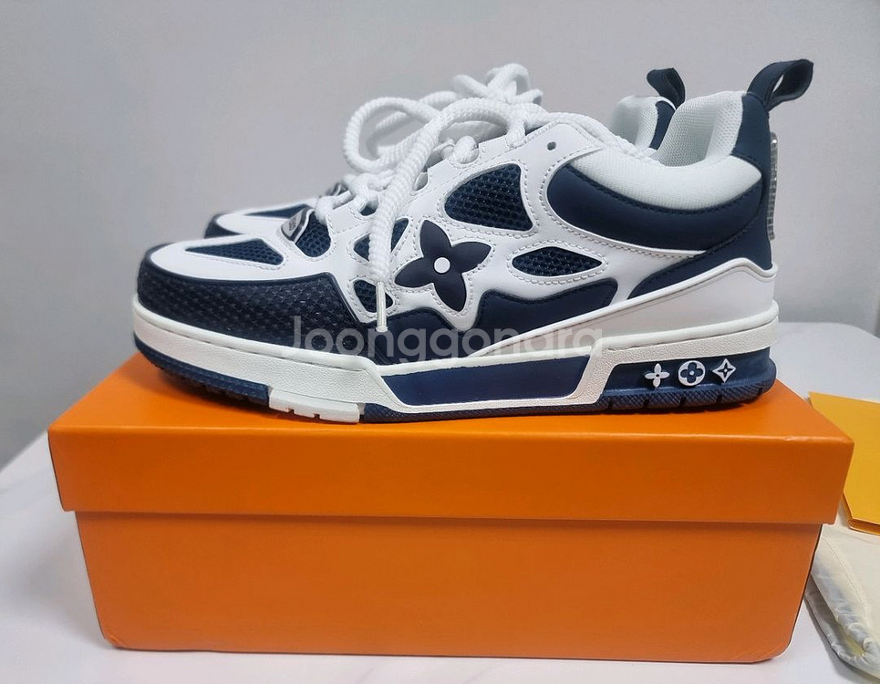 루이비통 LV 스케이트 스니커즈 마린--3