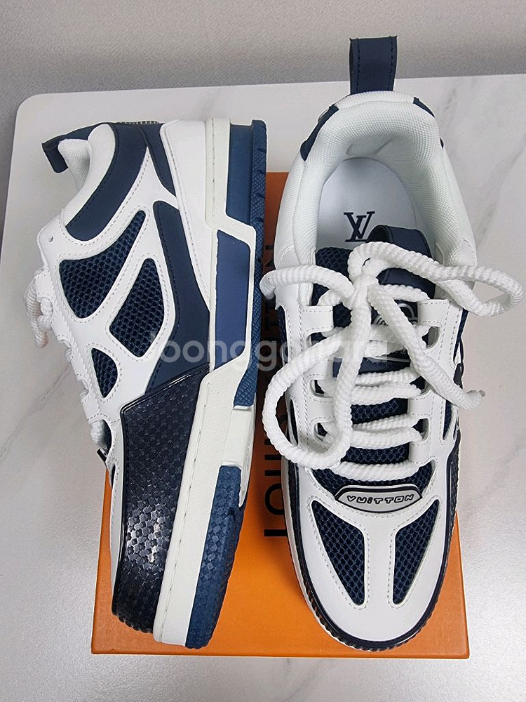 루이비통 LV 스케이트 스니커즈 마린--7