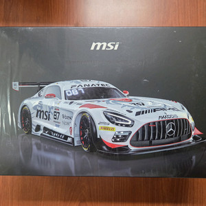 MSI x Mercedes AMG GT3 콜라보 모형카