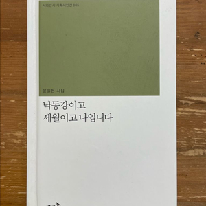 낙동강이고 세월이고 나입니다 : 윤일현 시집