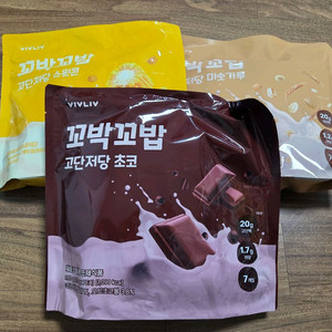 꼬박꼬밥 단백질 쉐이크 파우치 1봉(7개)