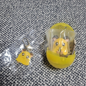 고전 방가방가햄토리 미니미니 마치보우케 금속키링 세트