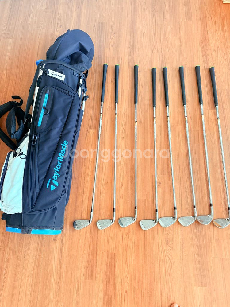 테일러메이드 M2 골프 아이언세트 + 캐디백--0