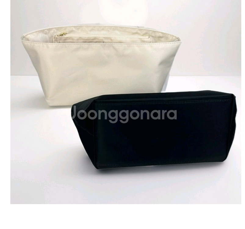 방수나일론 이너백) 롱샵 르플리아쥬 호환 숄더백 미디움--5