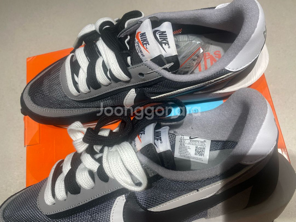 [275]나이키 사카이 LD와플 블랙 45만원--2