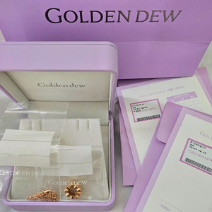 골든듀 듀이터널스1 + 리링크18인치 ( 로즈골드)