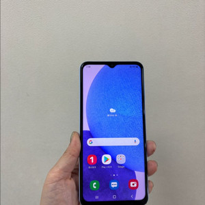 (부산중고폰)갤럭시A23 블루 128기가 공기계판매해요