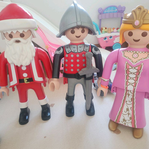플레이모빌 XXL 산타 공주 기사 일괄판매