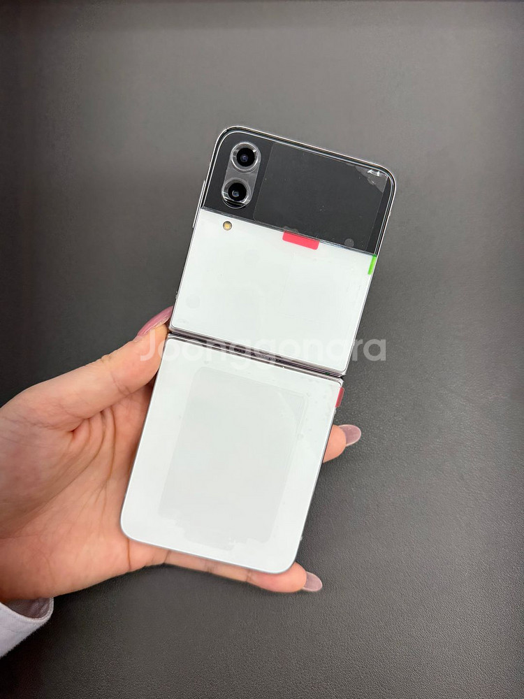 [대전중고폰] S급 384409 갤럭시 Z플립4 화이트--0