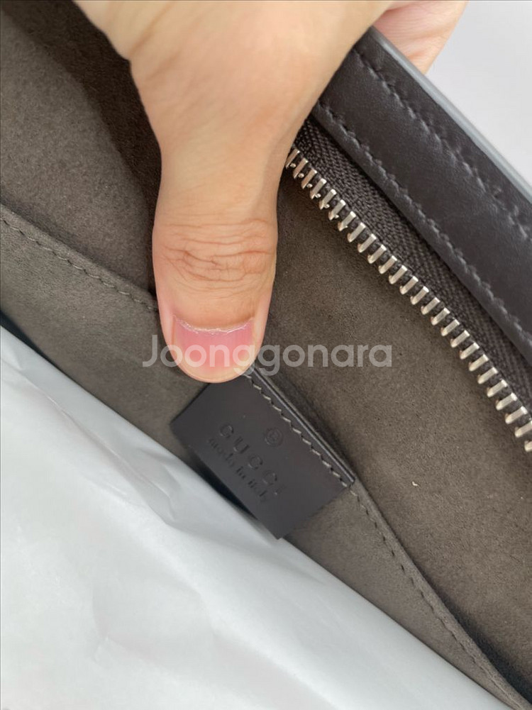 구찌 웹삼선 GG 수프림 클러치백 A+--5