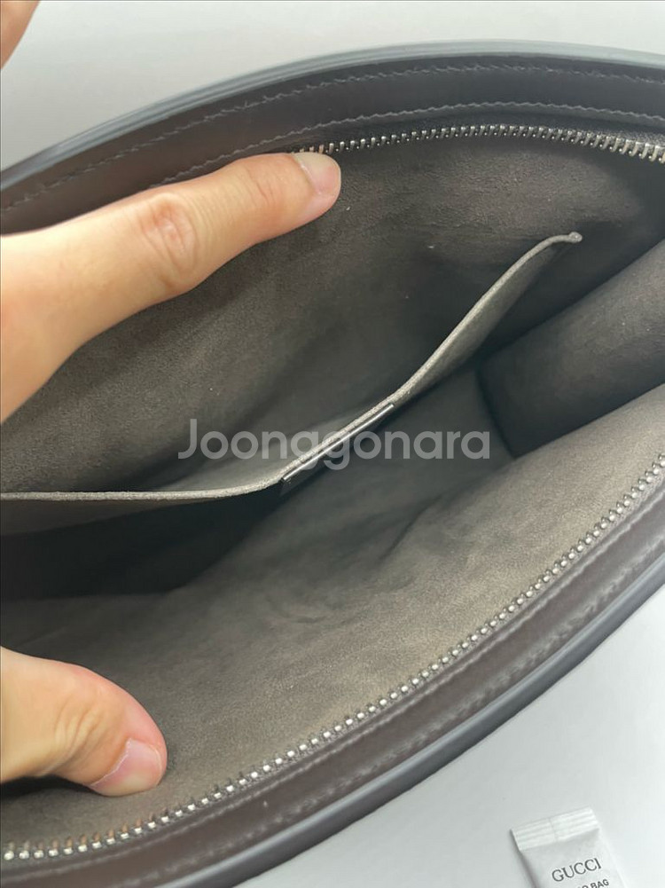 구찌 웹삼선 GG 수프림 클러치백 A+--6