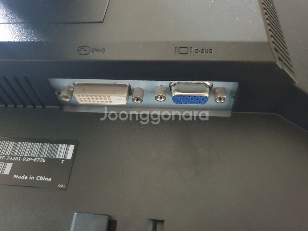 부품용>델 19인치 LCD모니터 액정파손 E1909Wb--6