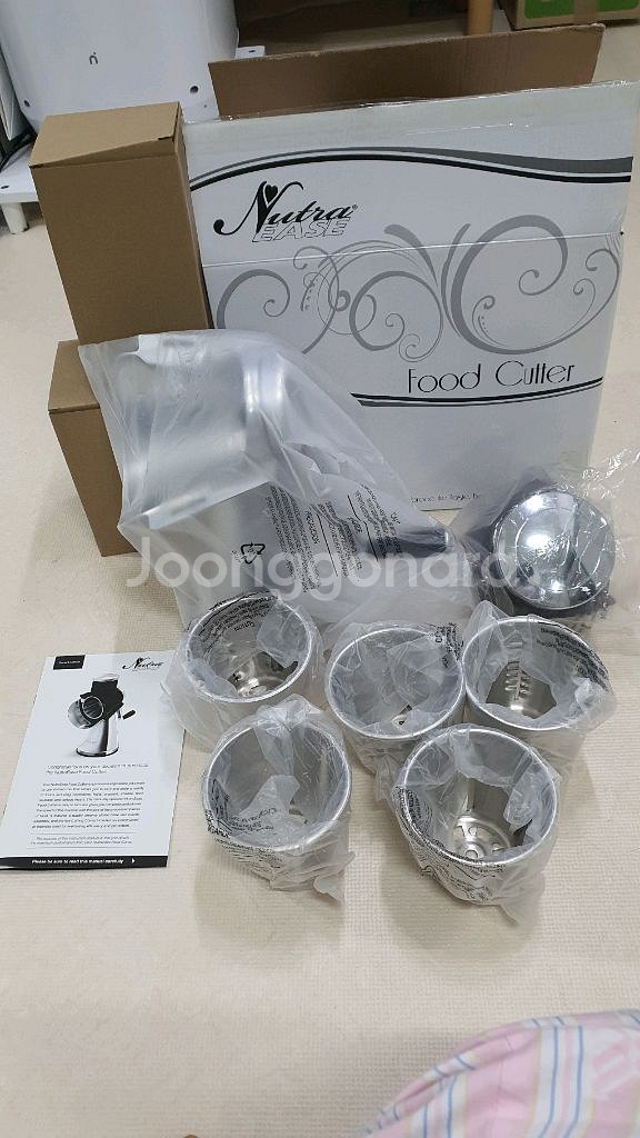 뉴트라이즈 오일스킬렛 + 푸드커터 새상품--4