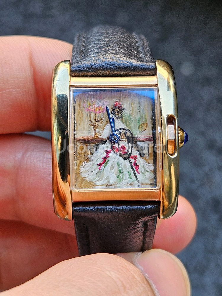 ART 미니 탱크시계--4