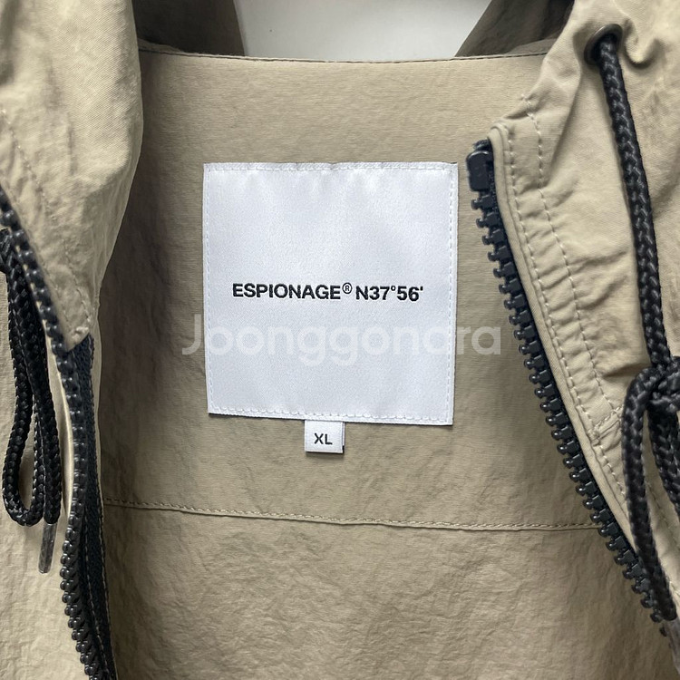 에스피오나지 Ray Yacht Parka Taupe--2