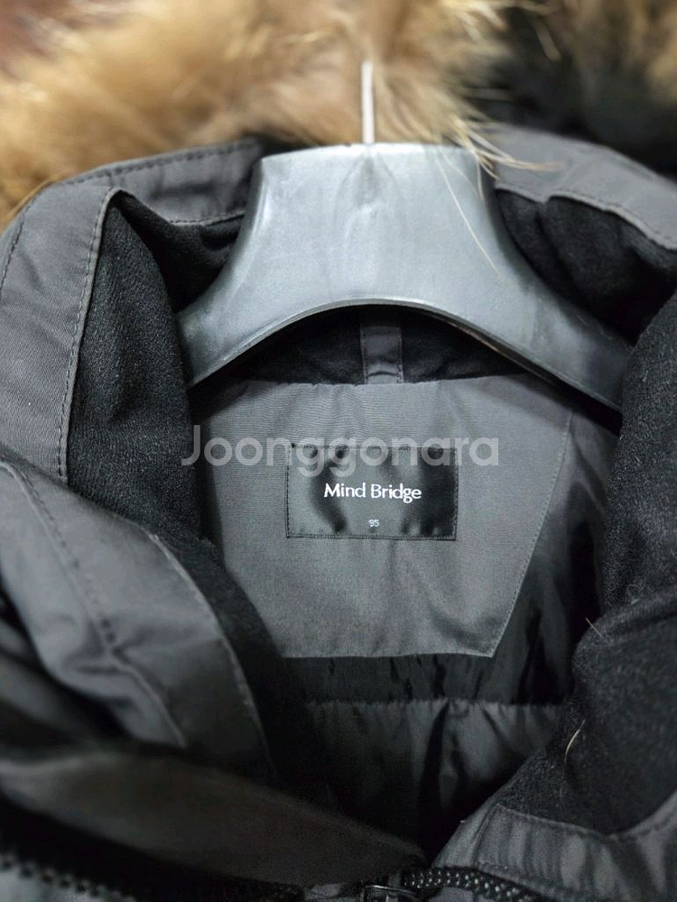 마인드브릿지 후드 퍼 패딩 95사이즈--3