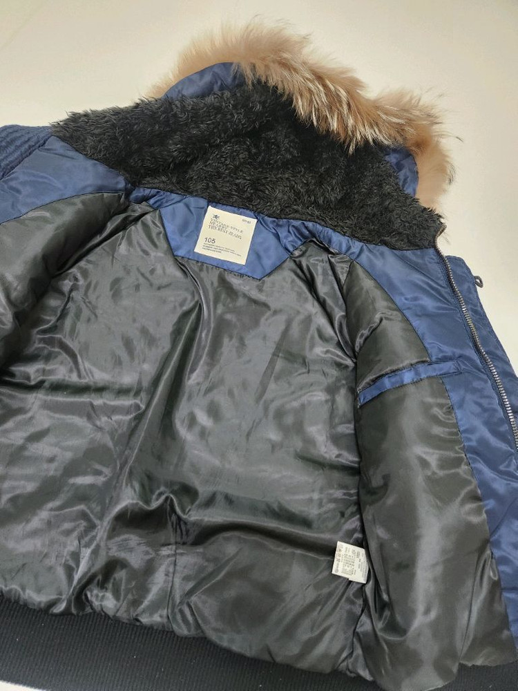 항공점퍼/ 105 / 거의새것--4