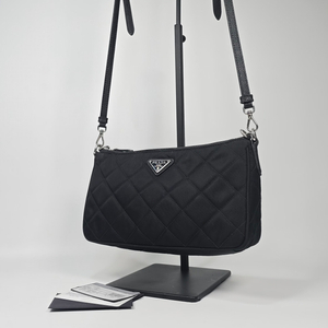 프라다 포코노 퀄팅 미니 체인 숄더백