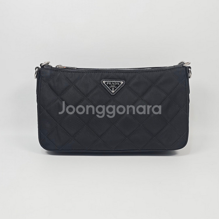 프라다 포코노 퀄팅 미니 체인 숄더백--2