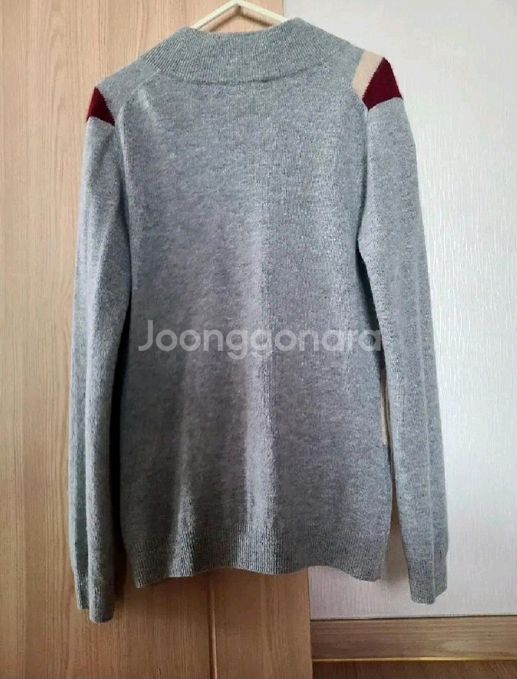 고비 캐시미어 100% 집업가디건--1