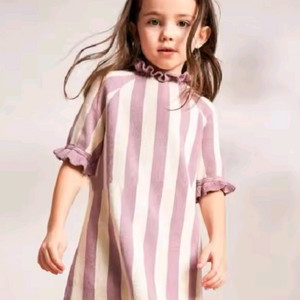 미샤앤퍼프 스트라이프 원피스 6~7T