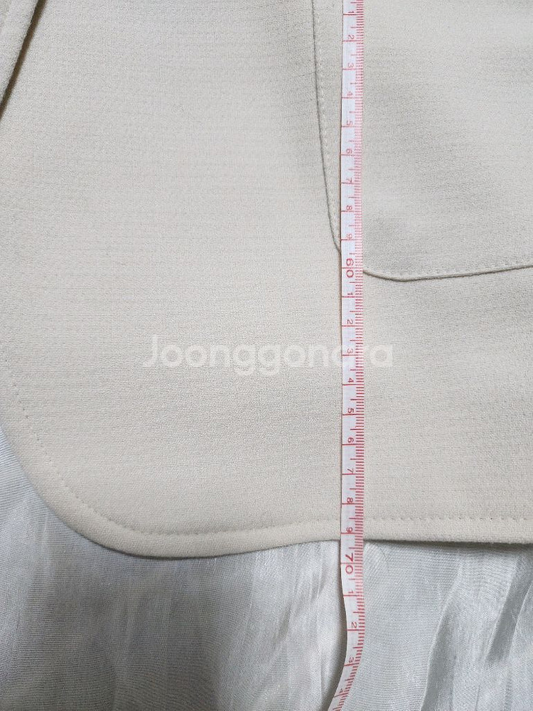 모코블링 아이보리 자켓+스커트 set (실착없음)--4