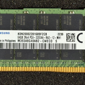 삼성 서버용 메모리 DDR4-3200 64GB