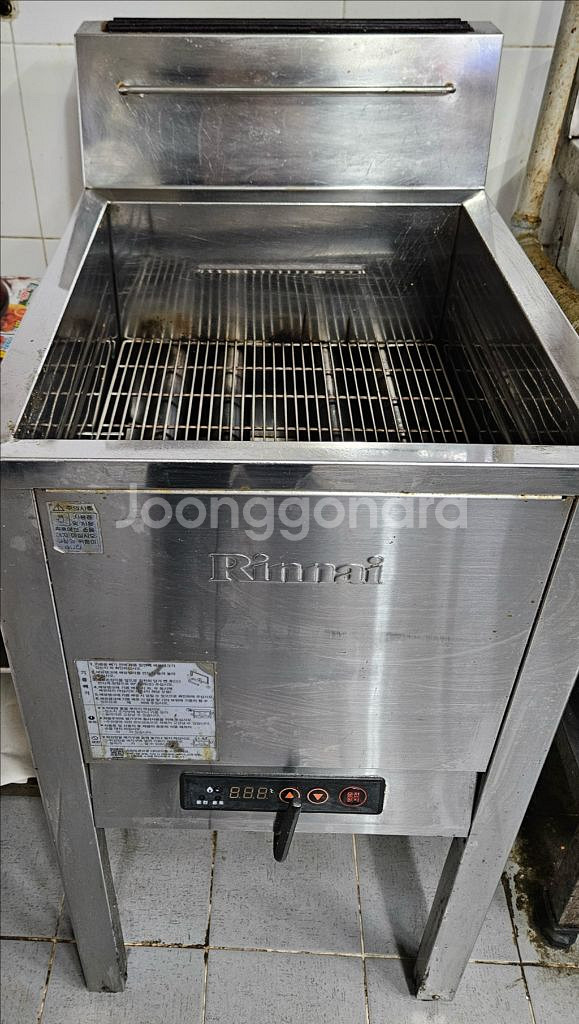 린나이 업소용 튀김기(도시가스)--0