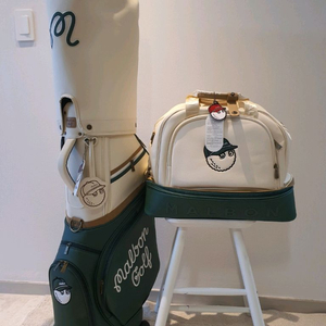 국내당일발송 말본골프백 캐디백 바퀴형 보스턴백 세트