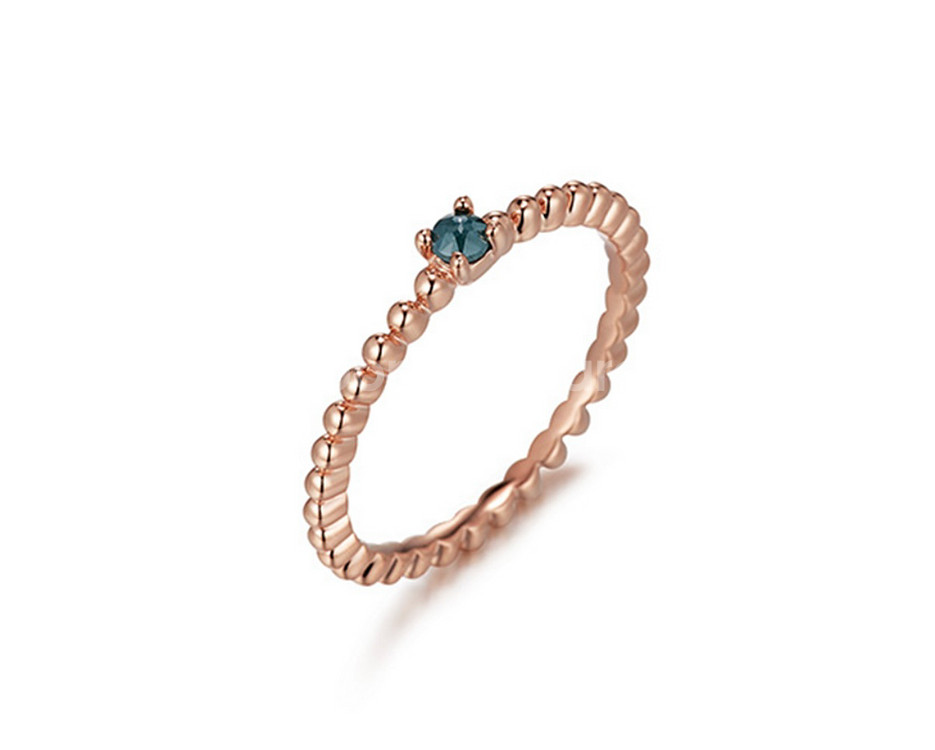 로제도르 블루버블 다이아 반지 정품 및 새상품--1