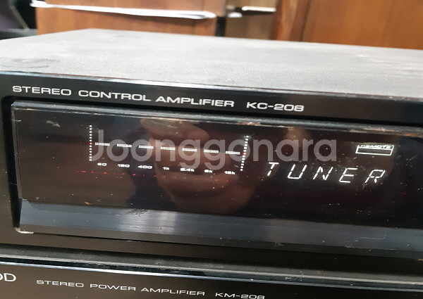 켄우드 프리,파워 KC-208 KM-208--1