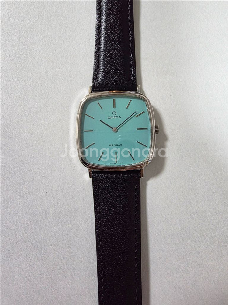 정품 OMEGA 수동 빈티지 드빌 티파니 다이얼 시계--7