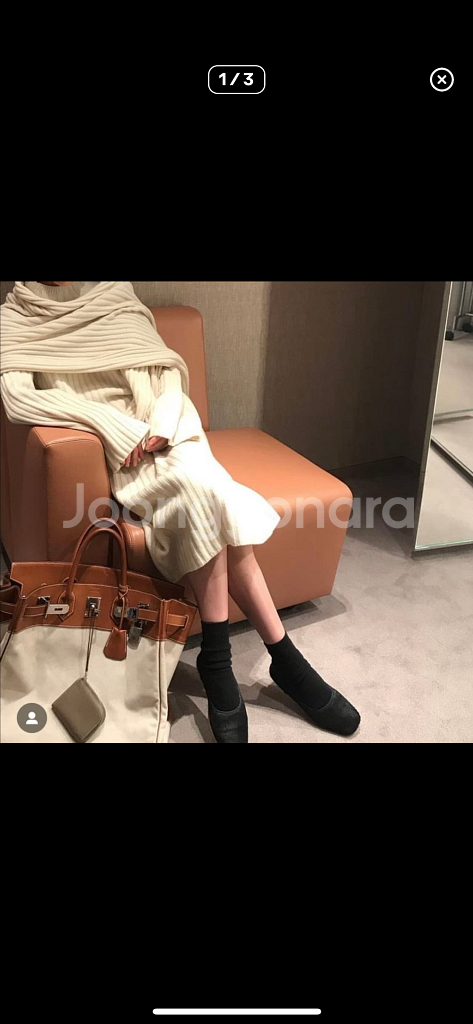 렉스핑거말쉐,니트 머플러 세트--1