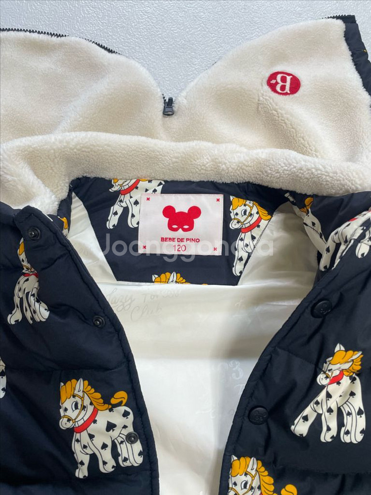 베베드피노 패딩조끼 120 사이즈(가격내림)--1