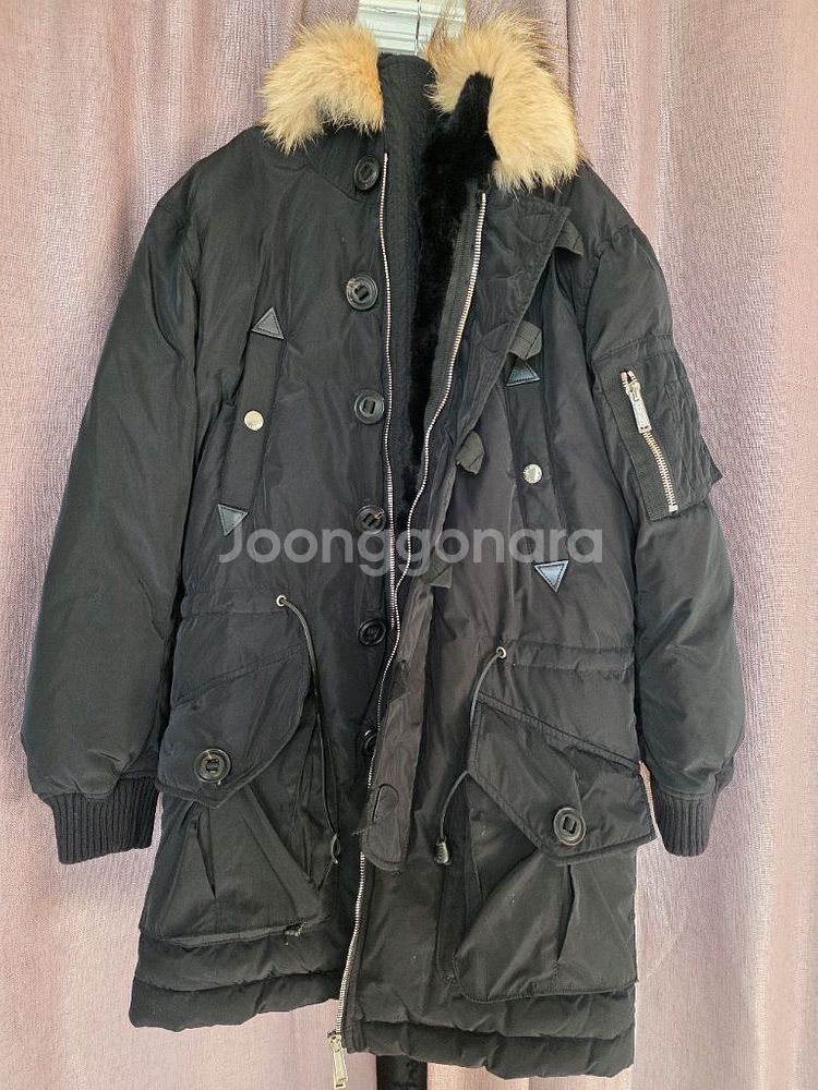 디스퀘어드패딩 48사이즈/100--1