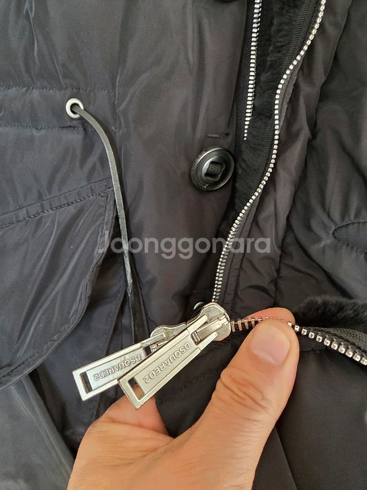 디스퀘어드패딩 48사이즈/100--5