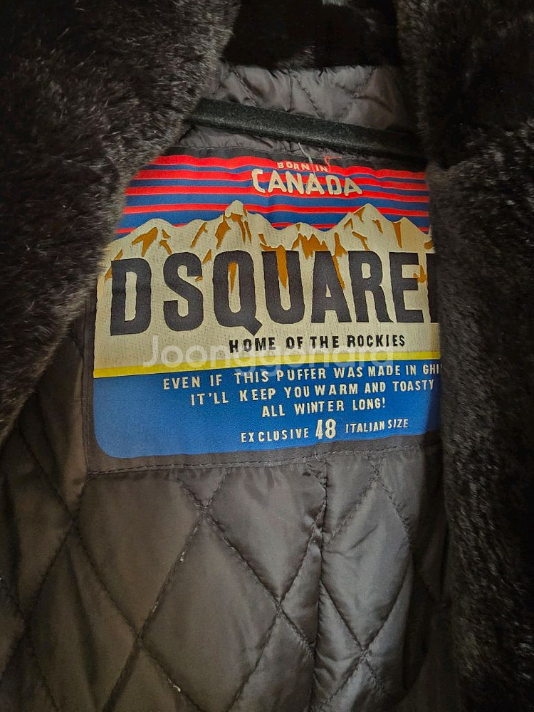 디스퀘어드패딩 48사이즈/100--7