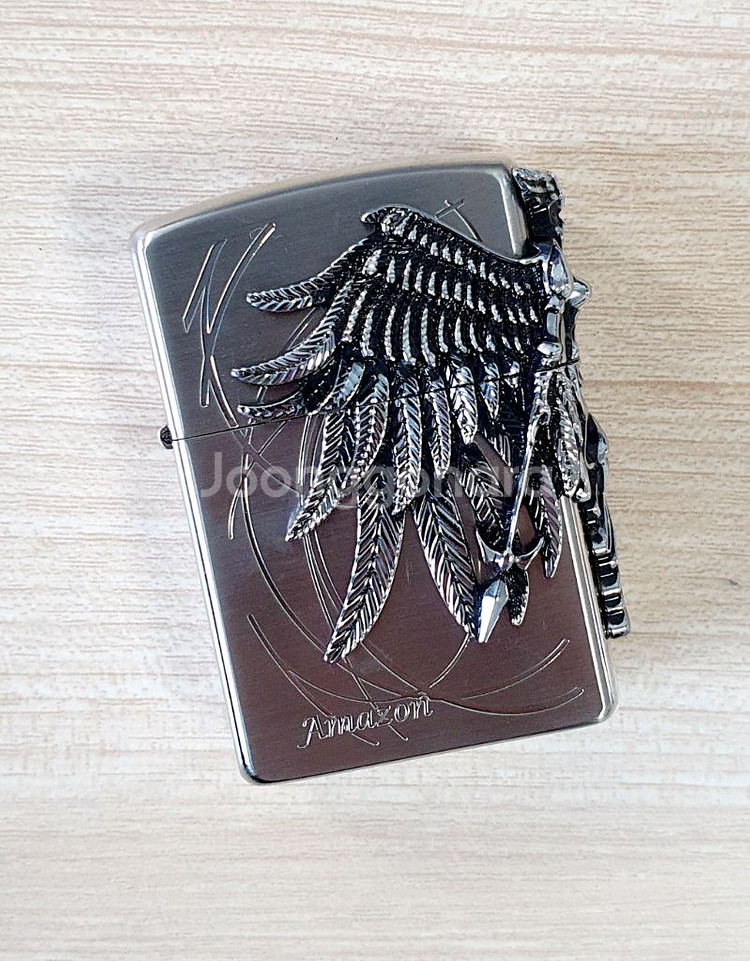 고급 지포형 천사 날개 라이터 - G041--0