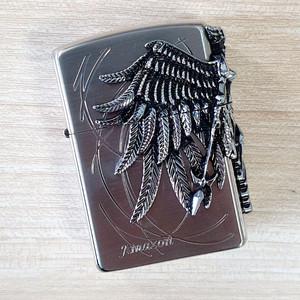 고급 지포형 천사 날개 라이터 - G041