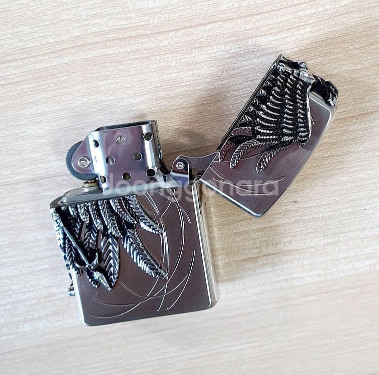 고급 지포형 천사 날개 라이터 - G041--3