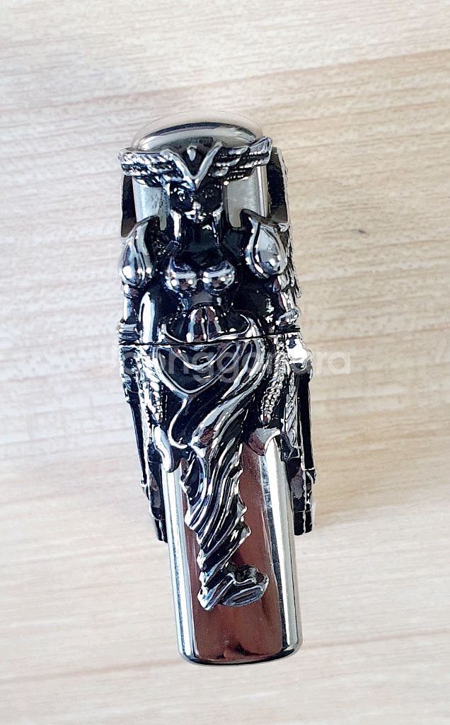 고급 지포형 천사 날개 라이터 - G041--4