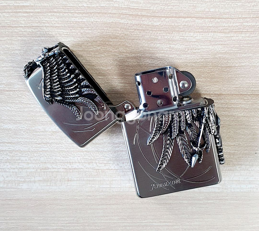 고급 지포형 천사 날개 라이터 - G041--2