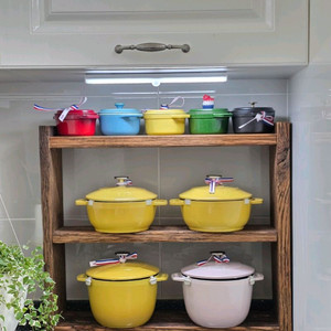 100년이상된 올드오크 빈티지 주방미니선반 선반