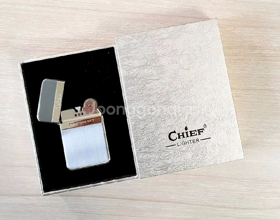 미츠키 고급 심플 지포형 오일 라이터 - G042--2