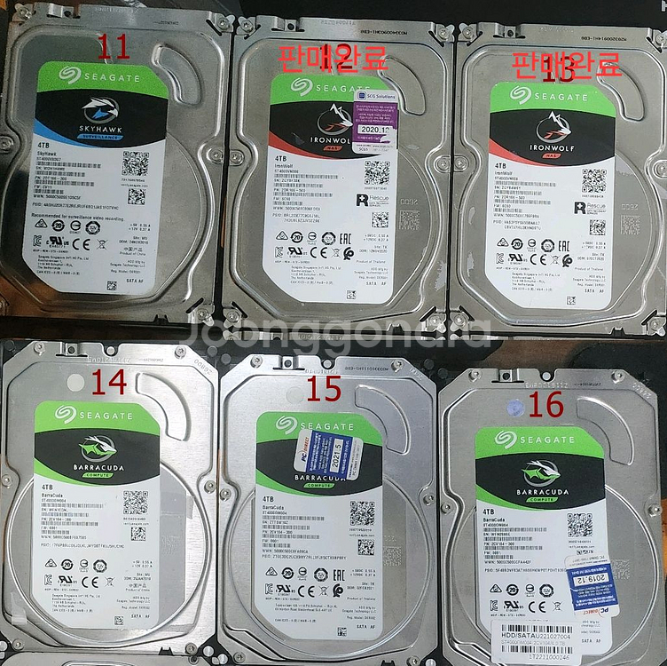 하드디스크3.5인치 HDD 4TB--0